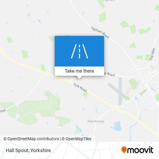Hall Spout map