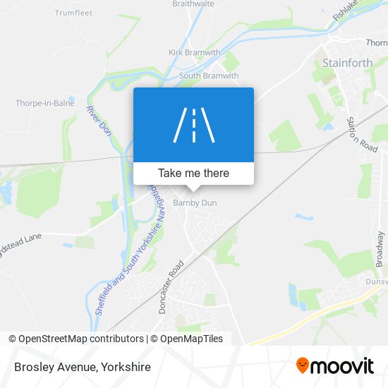 Brosley Avenue map