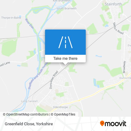 Greenfield Close map