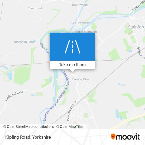 Kipling Road map