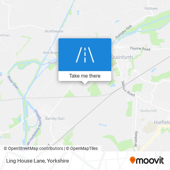 Ling House Lane map