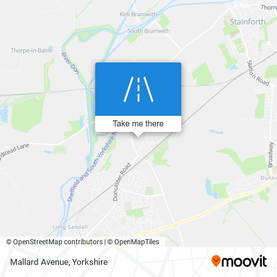 Mallard Avenue map