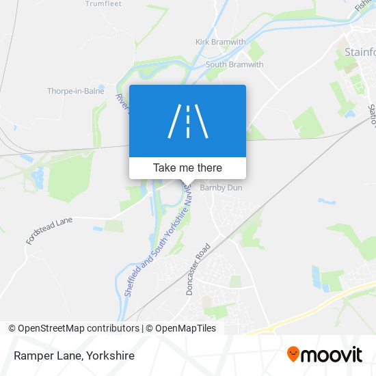 Ramper Lane map
