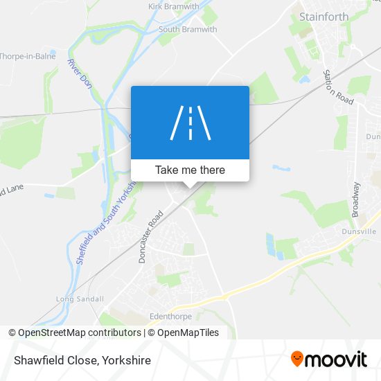 Shawfield Close map