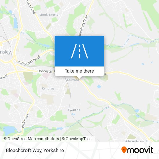 Bleachcroft Way map