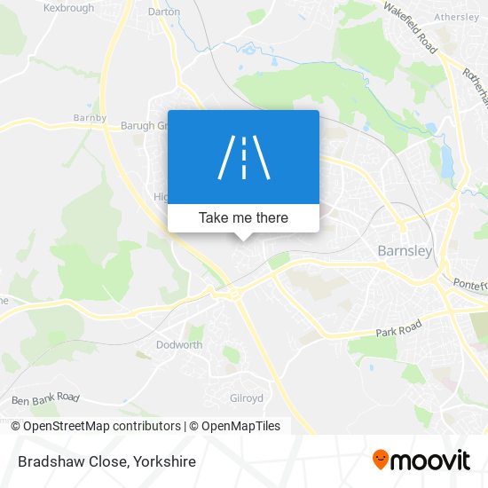 Bradshaw Close map