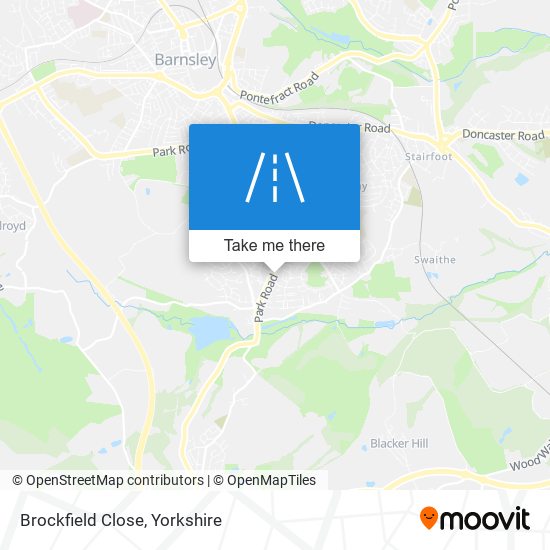 Brockfield Close map