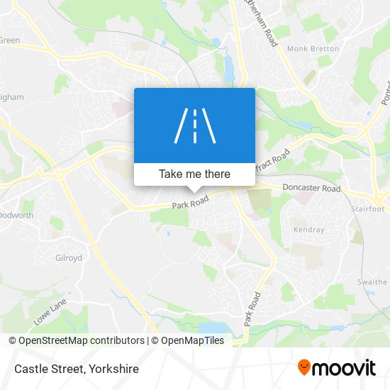Castle Street map