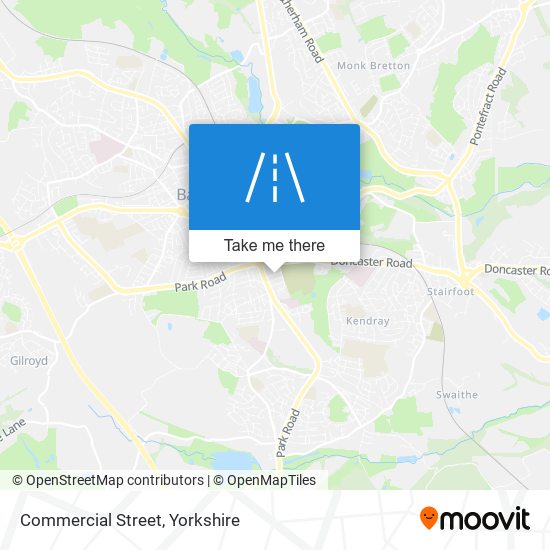 Commercial Street map