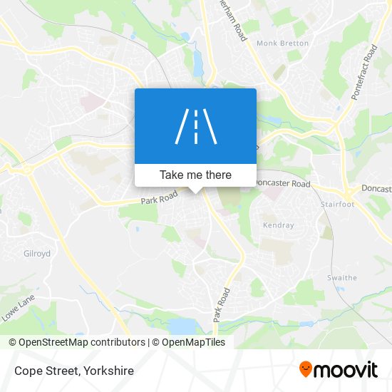 Cope Street map