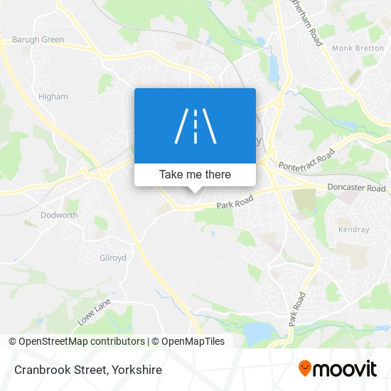 Cranbrook Street map