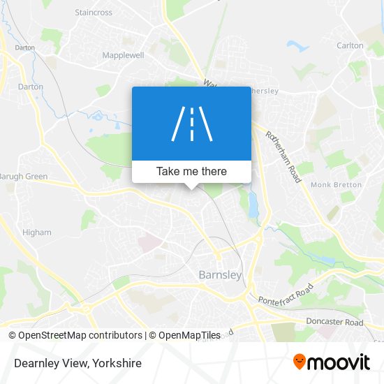 Dearnley View map