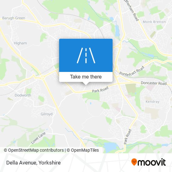 Della Avenue map