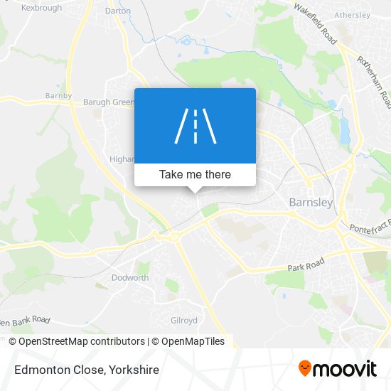 Edmonton Close map