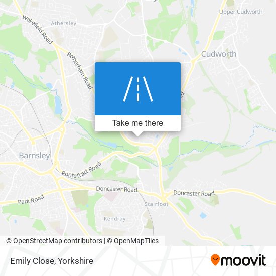 Emily Close map