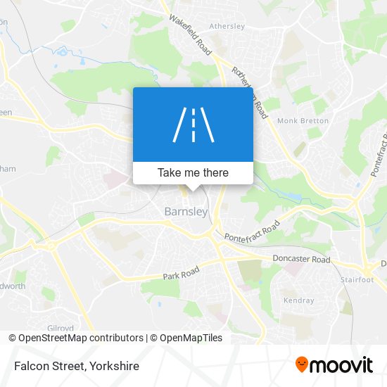 Falcon Street map