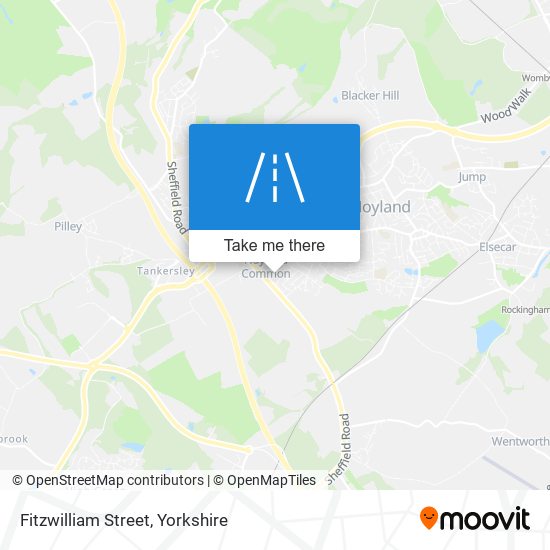 Fitzwilliam Street map