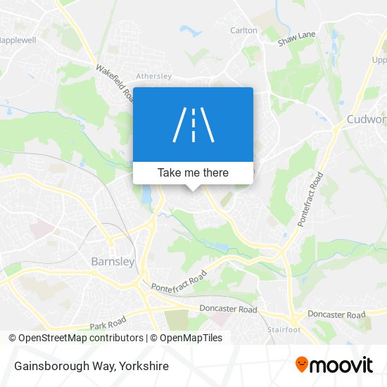 Gainsborough Way map
