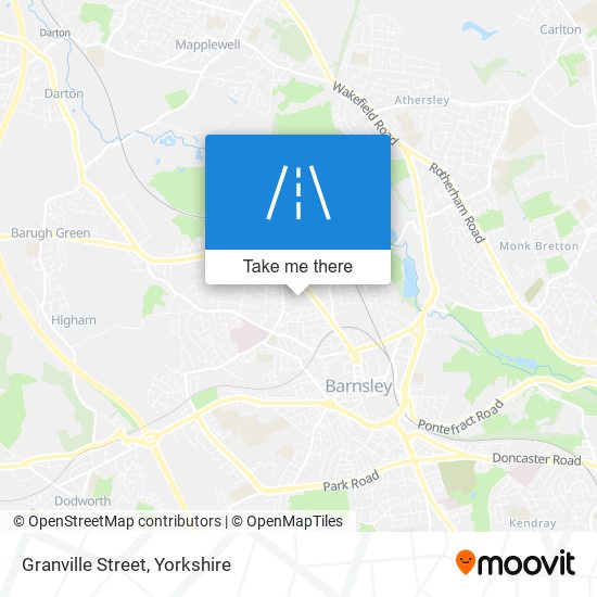 Granville Street map