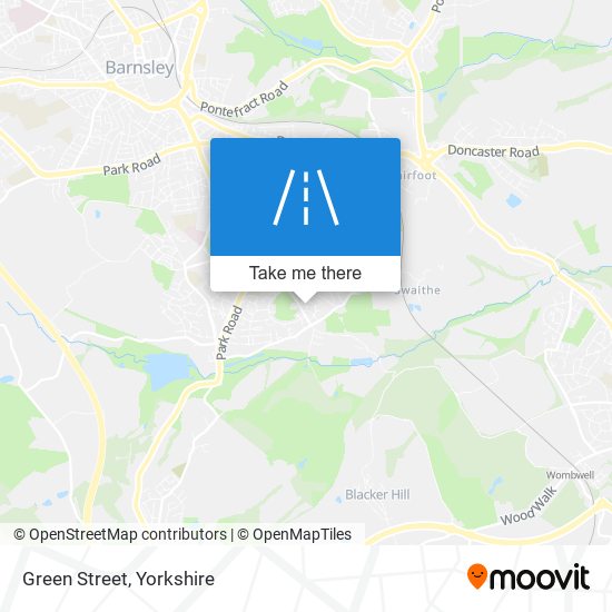 Green Street map