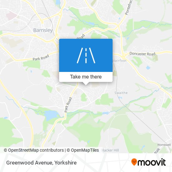 Greenwood Avenue map