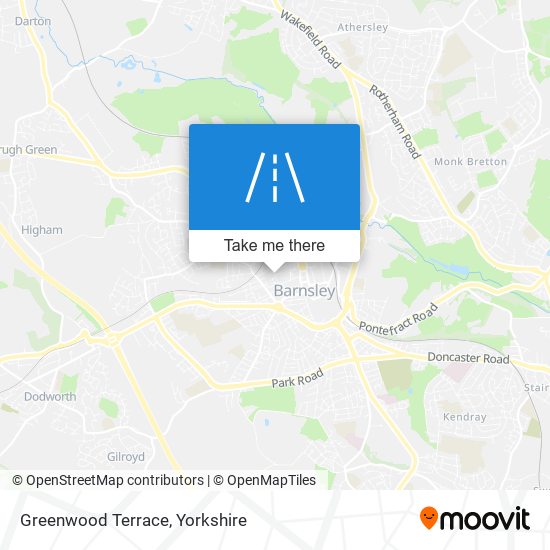 Greenwood Terrace map