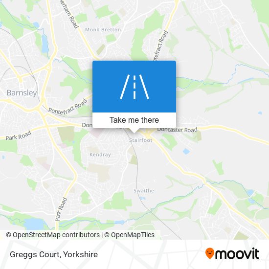 Greggs Court map