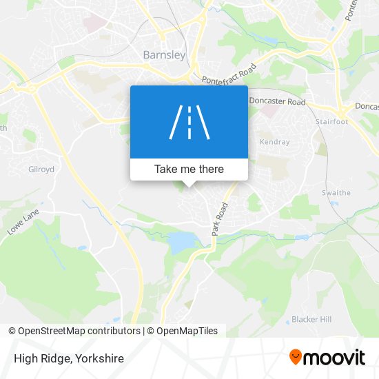 High Ridge map