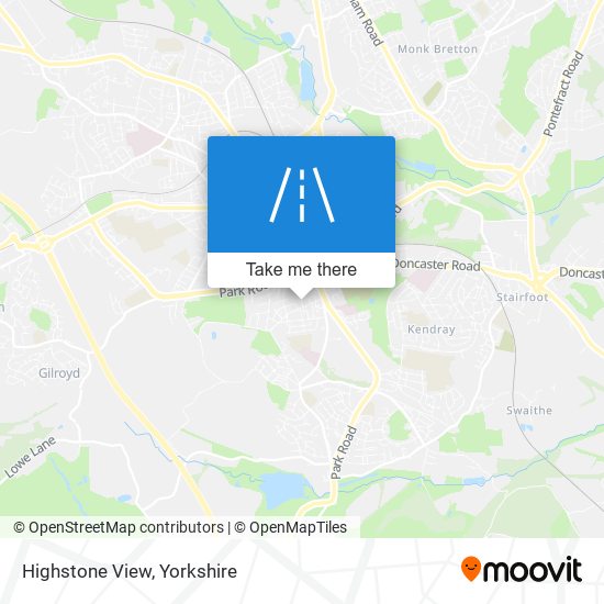 Highstone View map