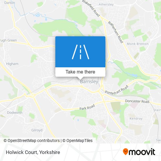 Holwick Court map
