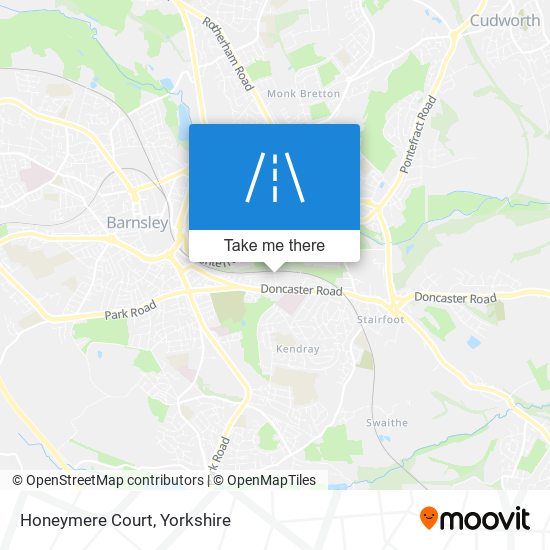 Honeymere Court map
