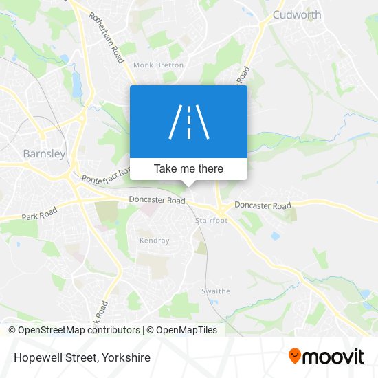 Hopewell Street map