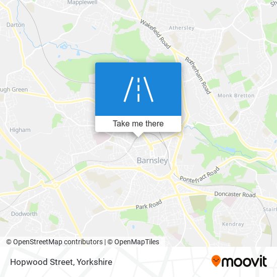 Hopwood Street map