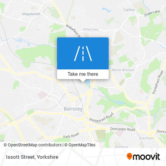 Issott Street map