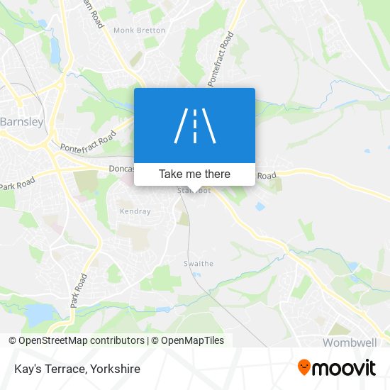 Kay's Terrace map