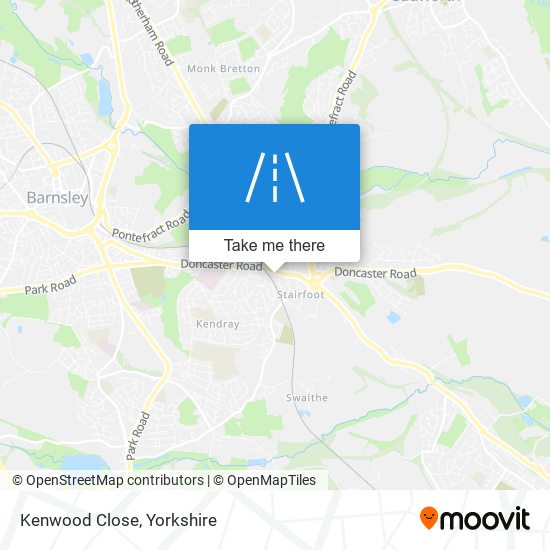 Kenwood Close map