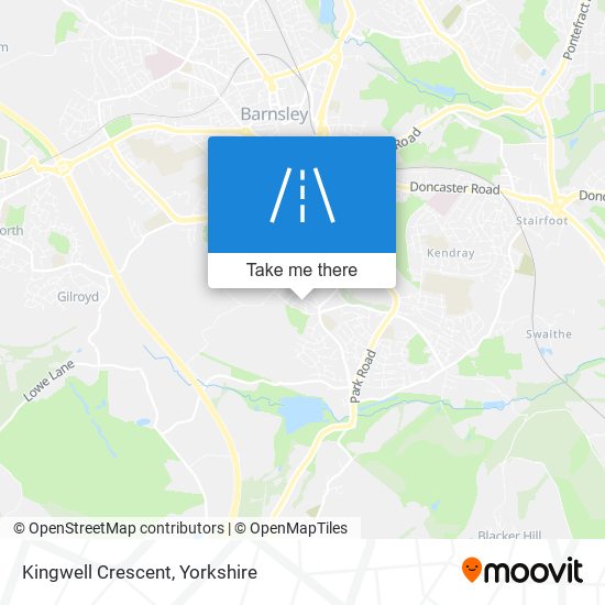 Kingwell Crescent map
