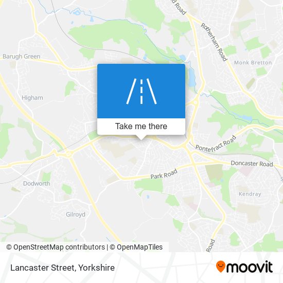 Lancaster Street map