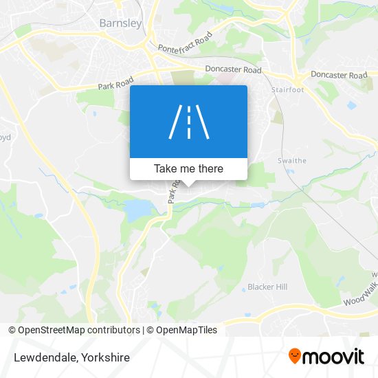 Lewdendale map