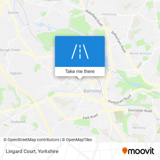 Lingard Court map