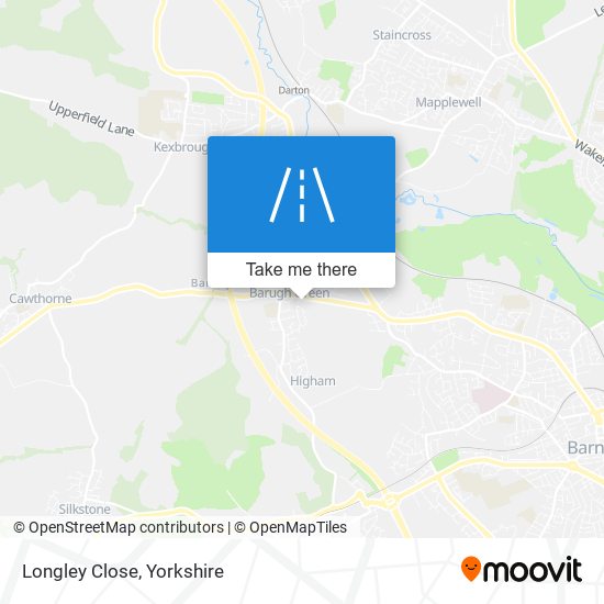 Longley Close map