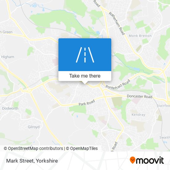 Mark Street map