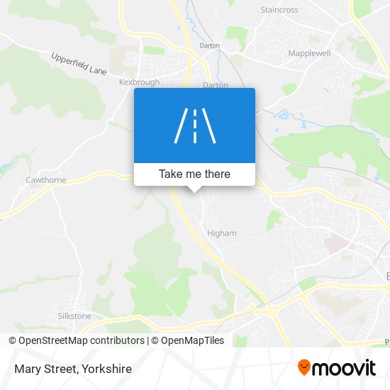 Mary Street map