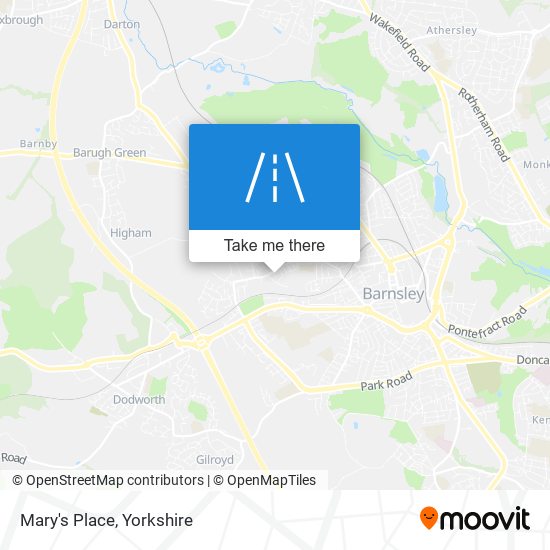 Mary's Place map