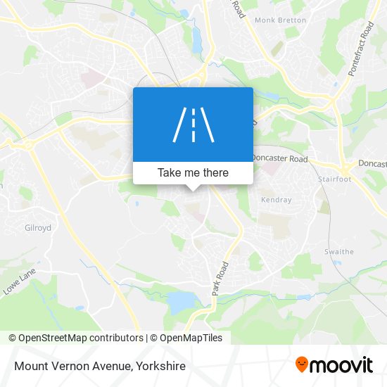 Mount Vernon Avenue map