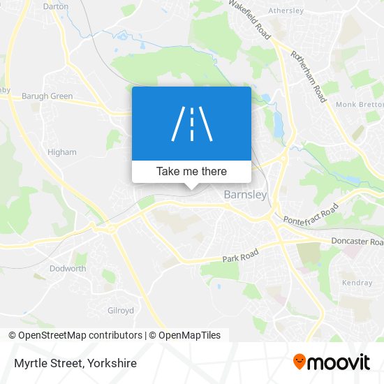 Myrtle Street map