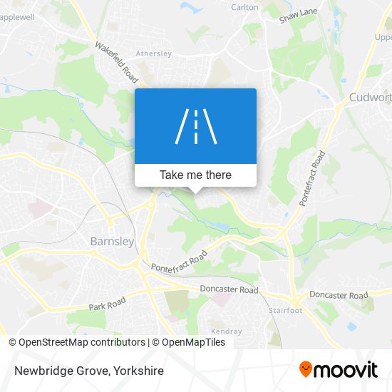 Newbridge Grove map