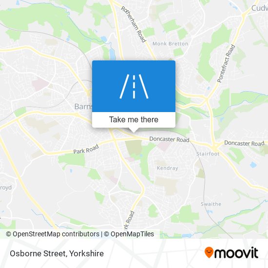 Osborne Street map