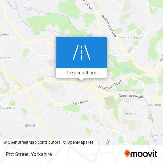 Pitt Street map