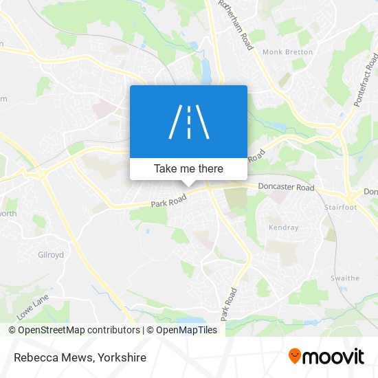 Rebecca Mews map